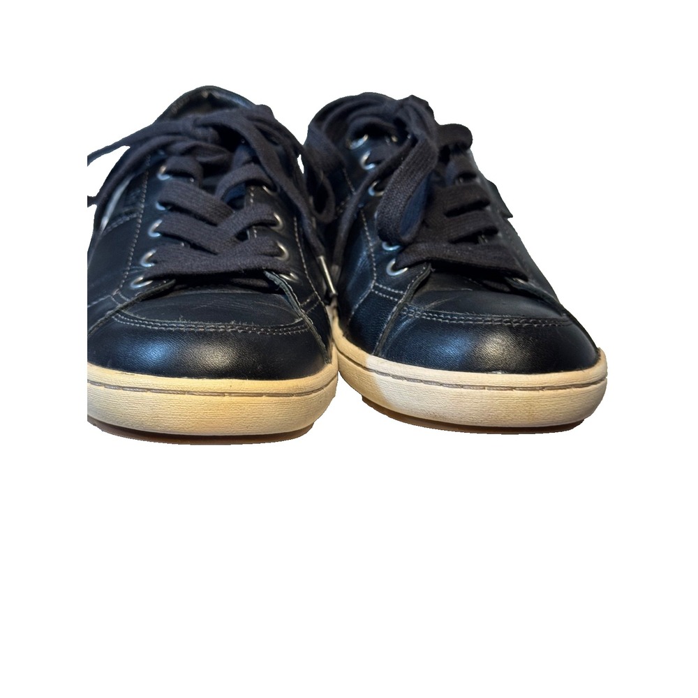 Taos Plim Soul Lux Women Sneaker Black Leather Lace Up Sz 7 comfort walking shoe - Picture 3 of 10